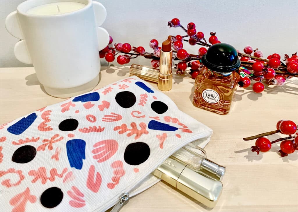 Tutoriel Infusible Ink de Cricut personnaliser trousse maquillage