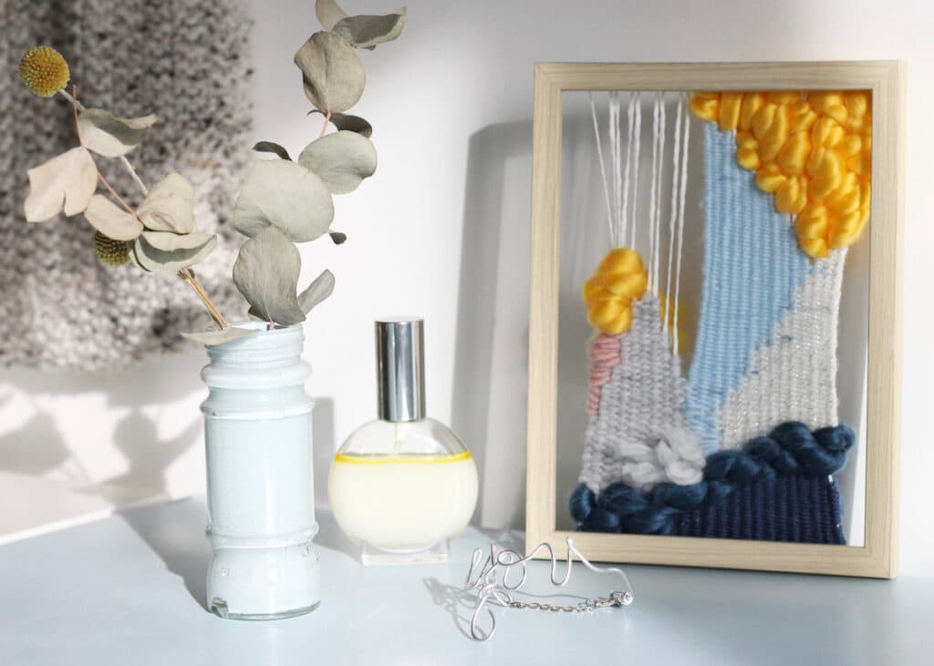 cadre à tisser à fabriquer soi-même tissage déco