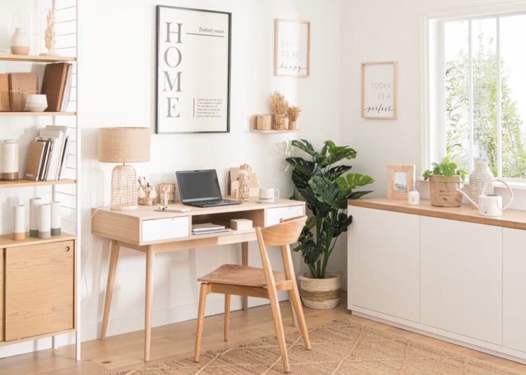 chambre d'amis bureau aménagement espace - blog déco - clem around the corner