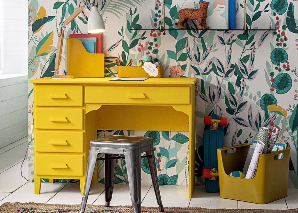 astuce conseil aménager un espace travail chambre enfant