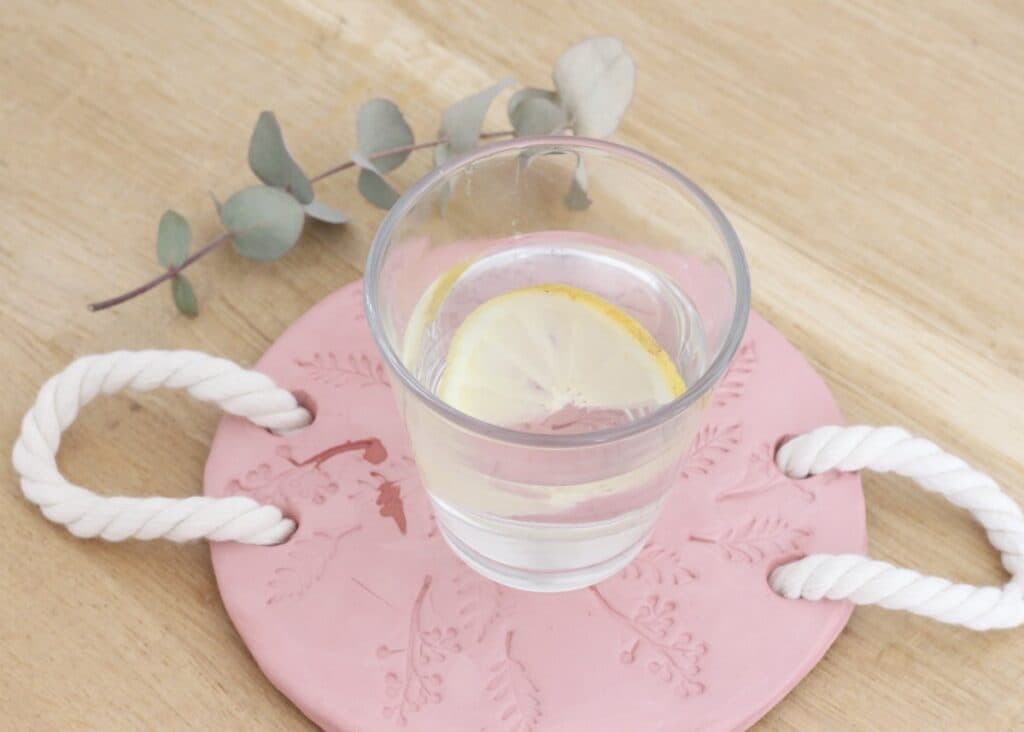 dessous plat argile autodurcissante diy - blog déco - clem around the corner