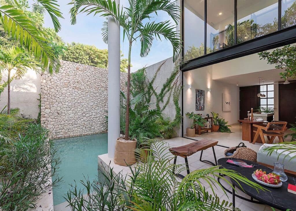 maison mexicaine Yucatan - blog déco - clem atc