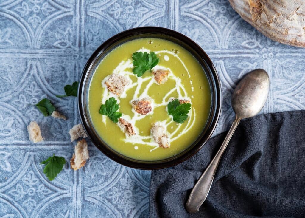 recette soupe miso poireaux fait-maison clem atc