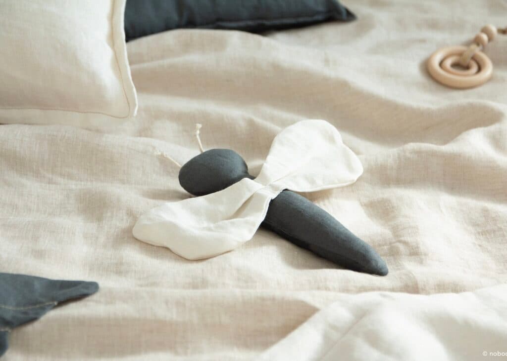 collection linge lit lin bébé - blog déco - clem