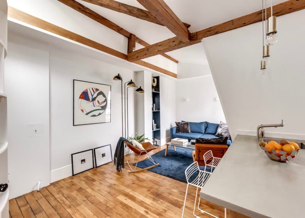 appartement de 47 m2 t2 - blog déco architecture clem around the corner