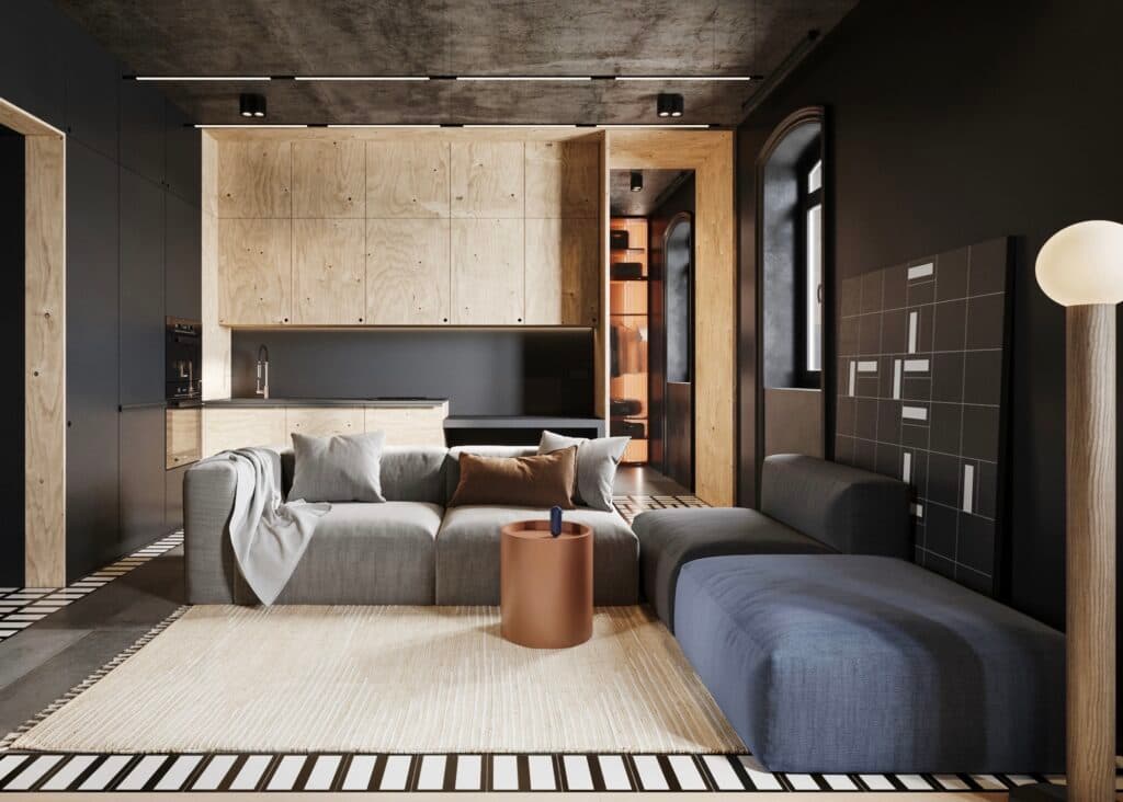 studio étudiant à Rostock aménagement architecte