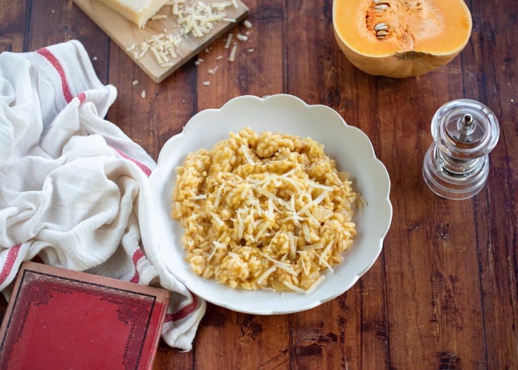 recette risotto courge potimarron facile