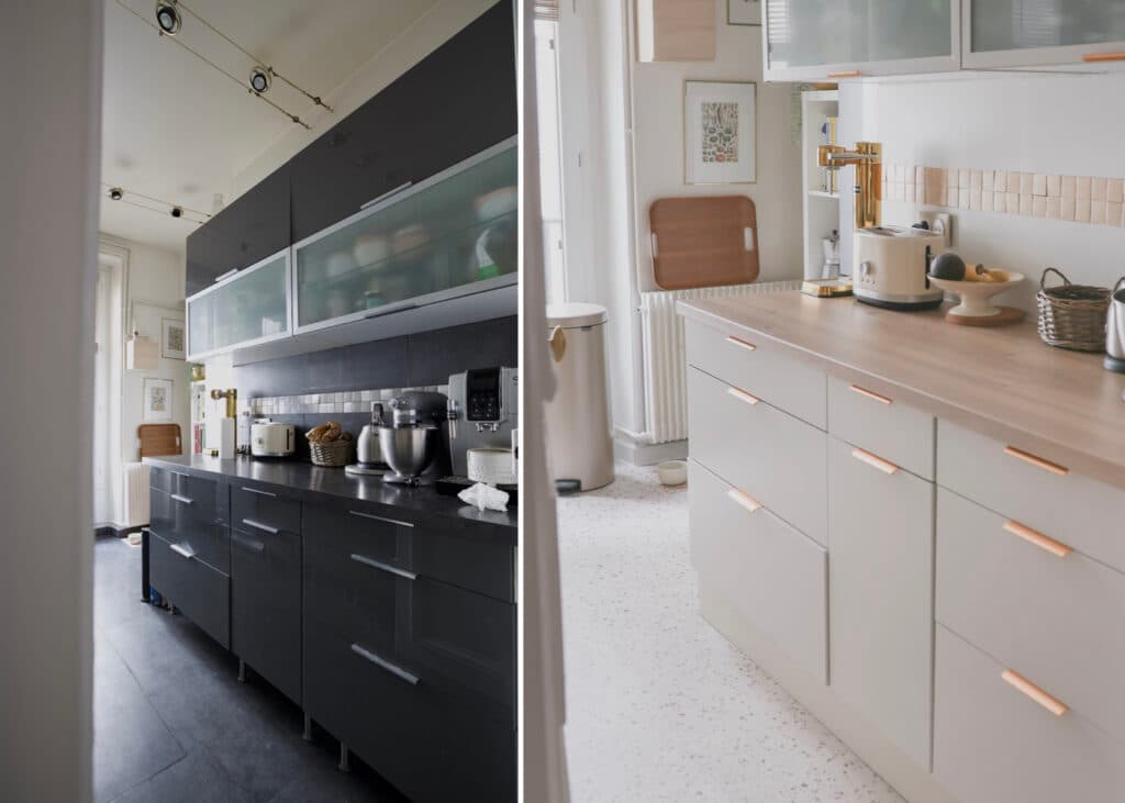 rénovation cuisine Laura Pinketcetera