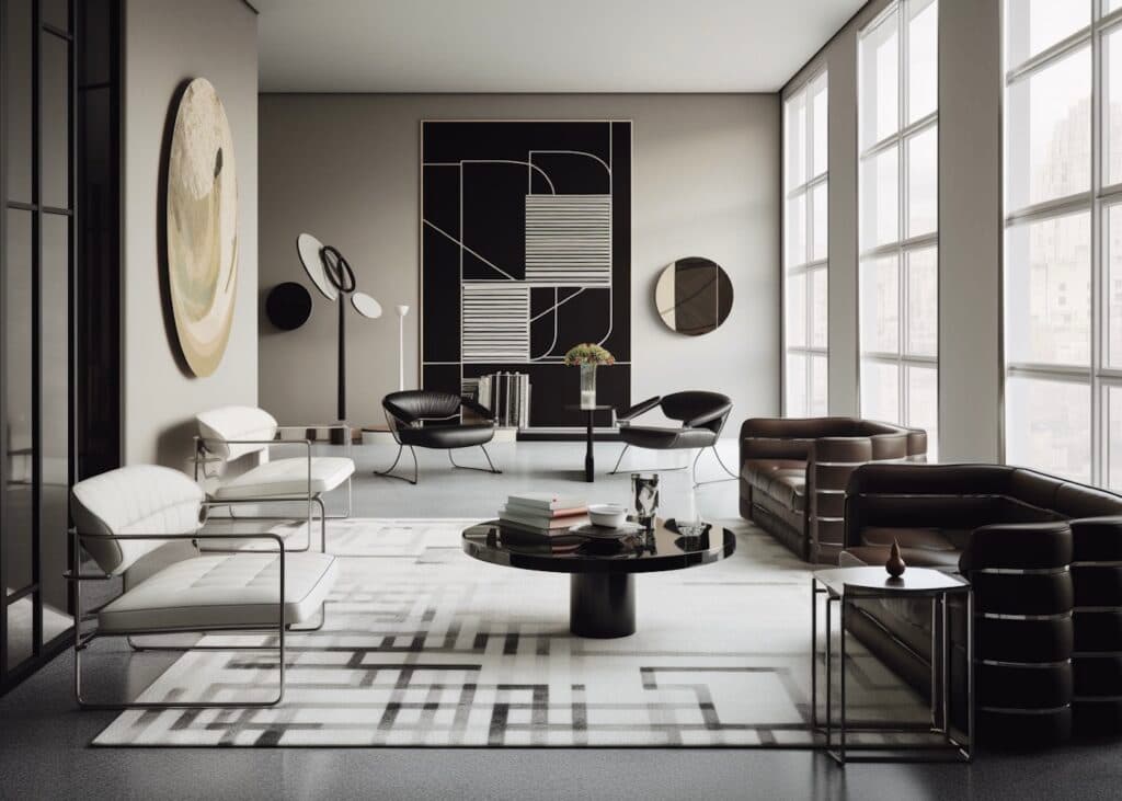 salon style Bauhaus principes caractéristiques architecture