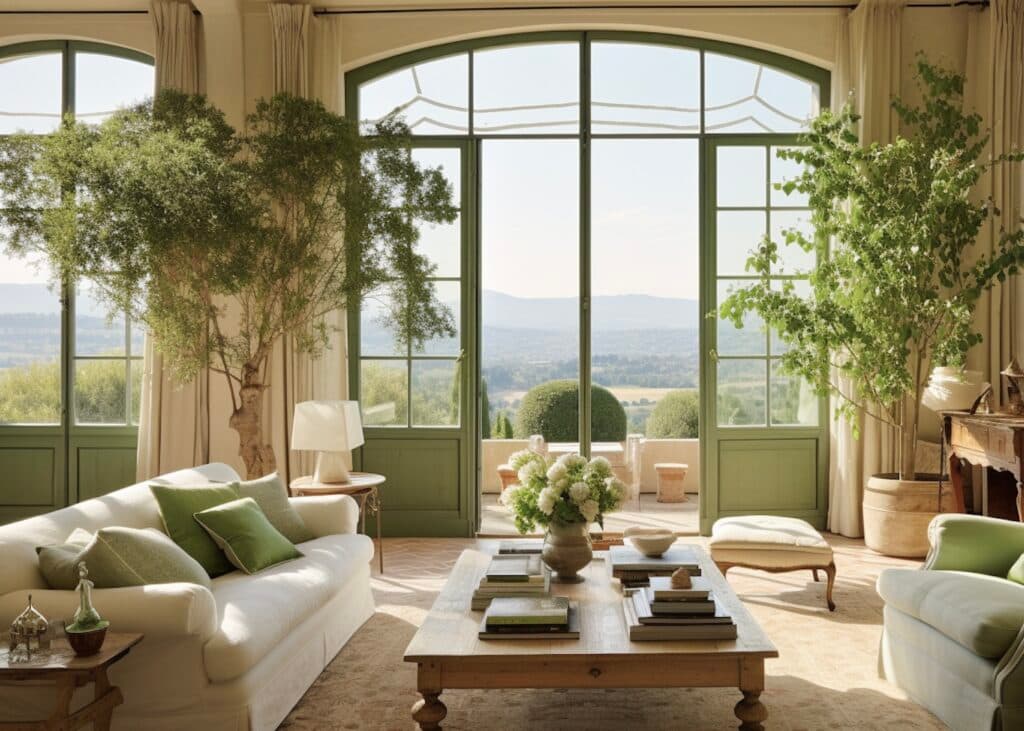 couleurs provençales décoration intérieur mas