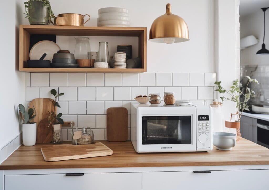 interieur rustique chic moderne bois carrelage blanc