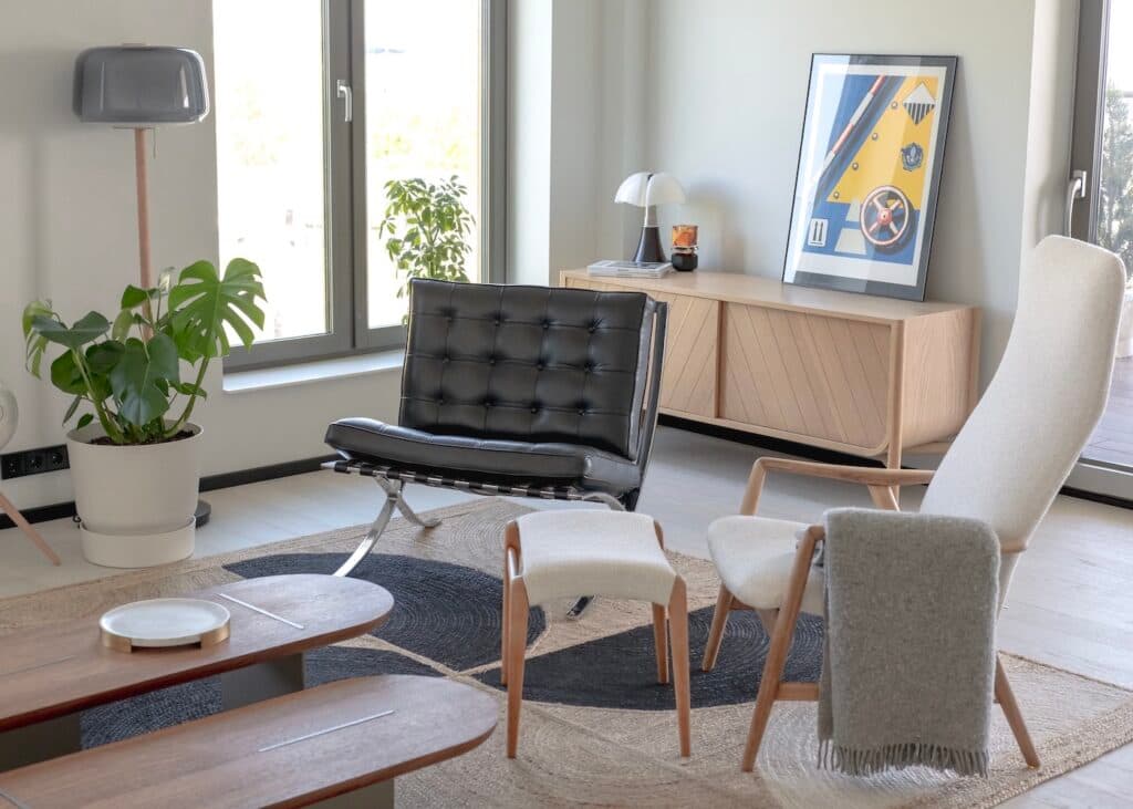 décorer salon style nordique design