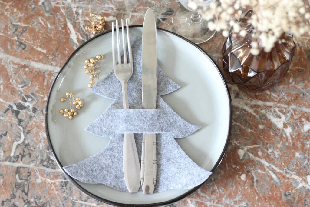 idée déco table Noël à fabriquer DIY