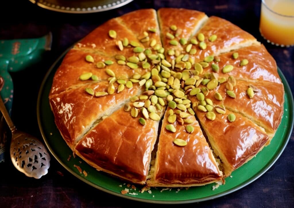 recette galette rois pistache facile originale