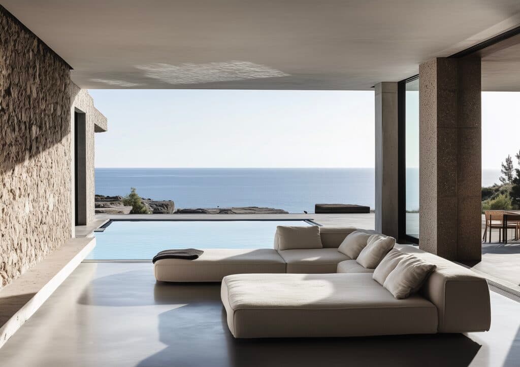 décoration villa luxe Porto Vecchio - blog déco