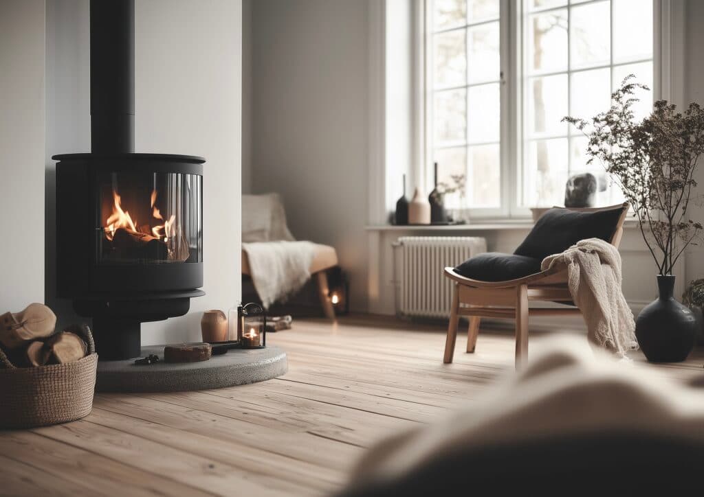 salon ambiance cosy appartement hygge - blog déco