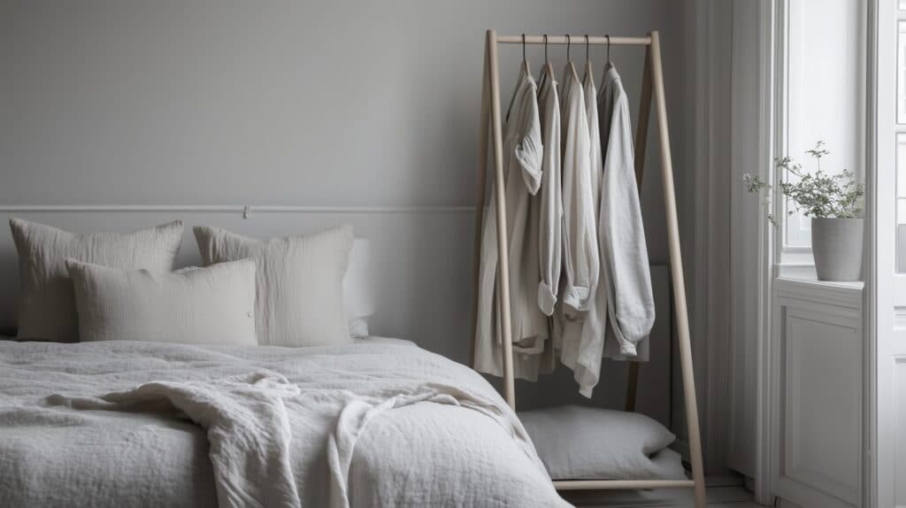 penderie ouverte diy scandinave chambre - blog déco