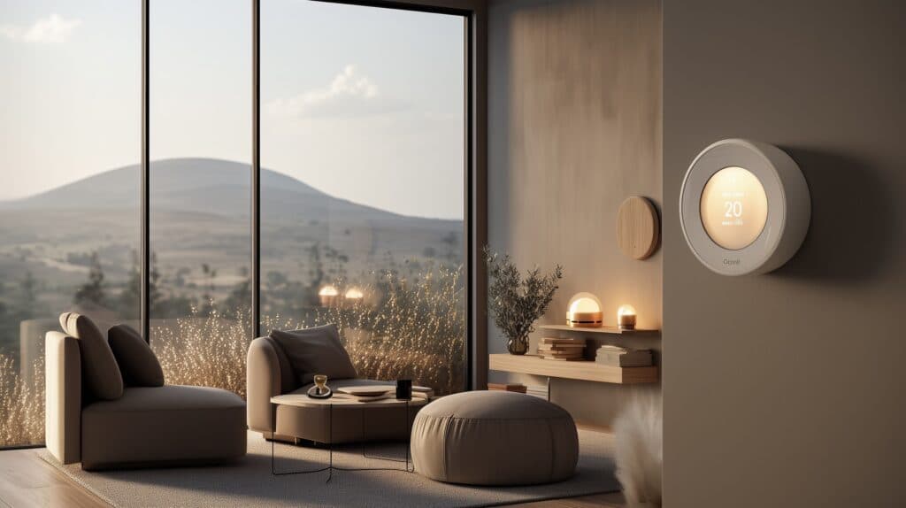 maison connectée domotique température installation - blog déco