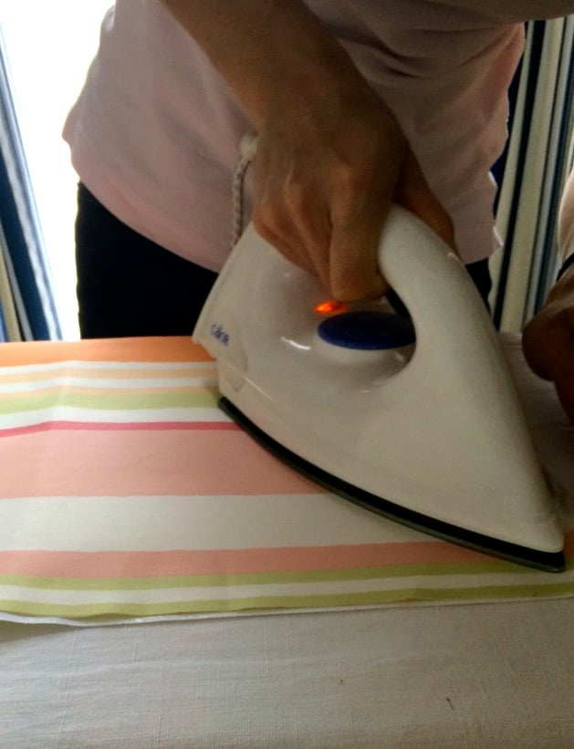 poser vlieseline thermocollante au fer