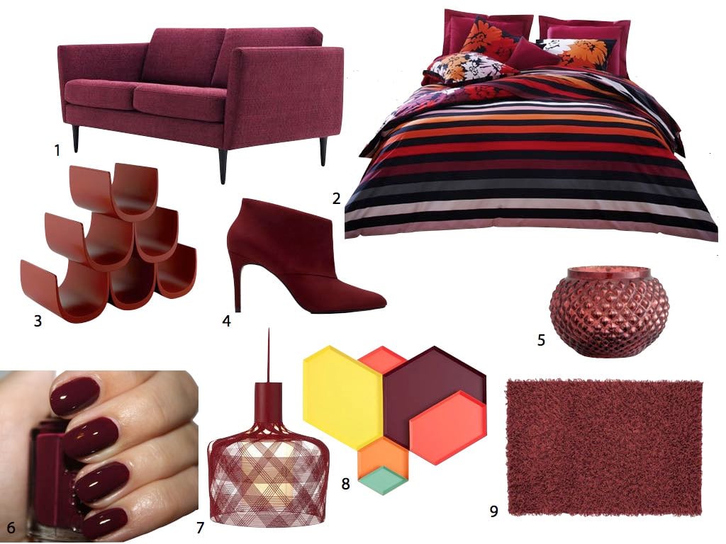 Marsala Pantone couleur de l'annee 2015 color of the year clem around the corner.010