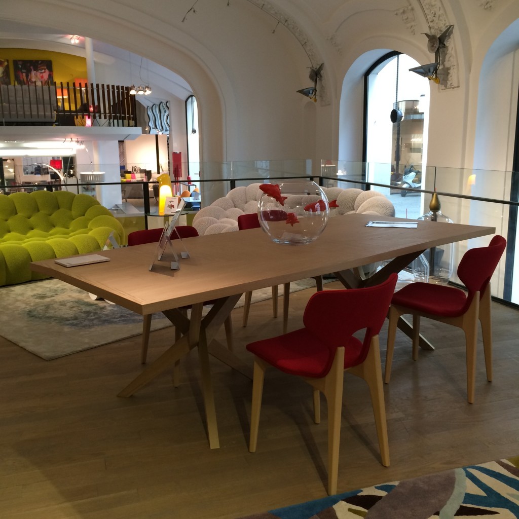 Roche bobois collection 2015 boutique. www.clemaroundthecorner.com