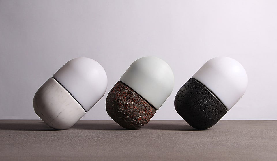 Bentu Design lampe en matériaux recyclés. Recyclage et design. www.clemaroundthecorner.com