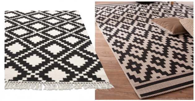 Morocco tapis BoConcept moins cher.