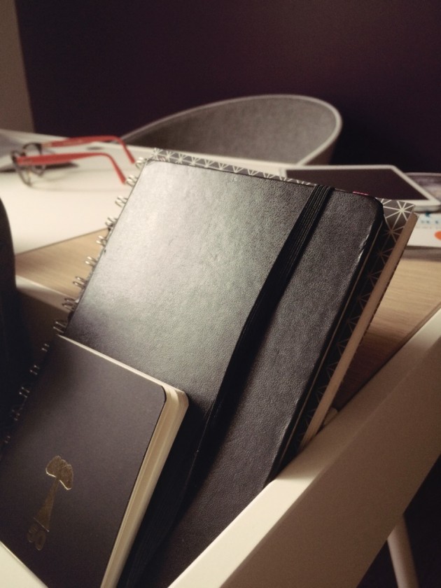 Moleskine bureau boconcept.