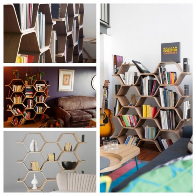 Bibliothèque Polygon Made - blog déco - clem around the corner