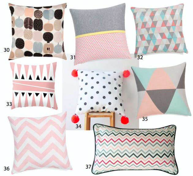 Coussin style scandinave www.clemaroundthecorner.com