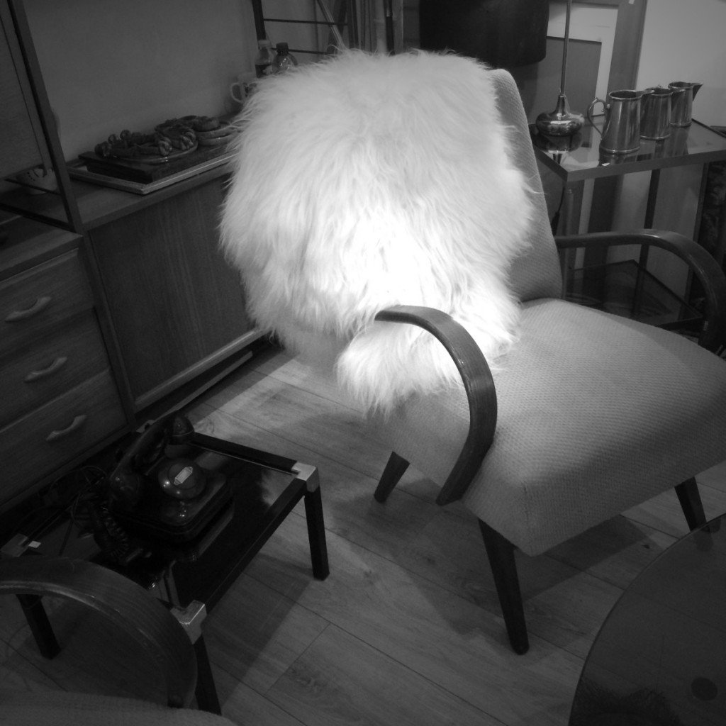 Vintage europe de l'est 50s fauteuil