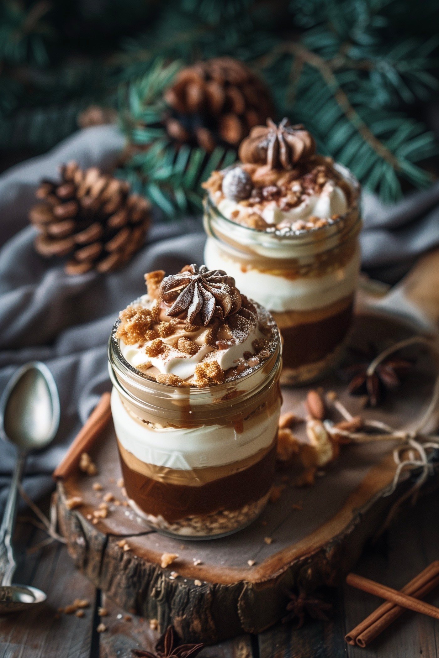 dressage original tiramisu speculos Noël