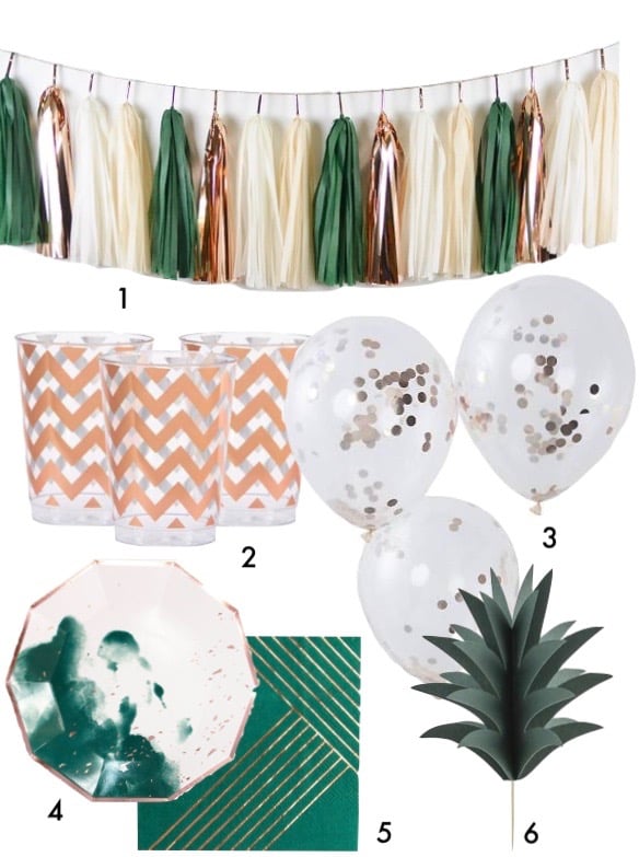 pique nique jungle décoration mariage tropical blog déco clem around the corner