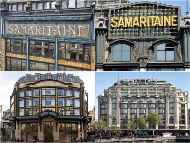 logo la samaritaine enseigne