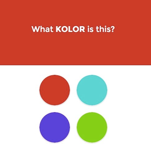 test de reconnaissance des couleurs détecter daltonisme