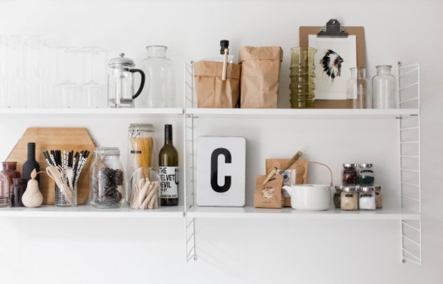 Cuisine étagère string furniture.