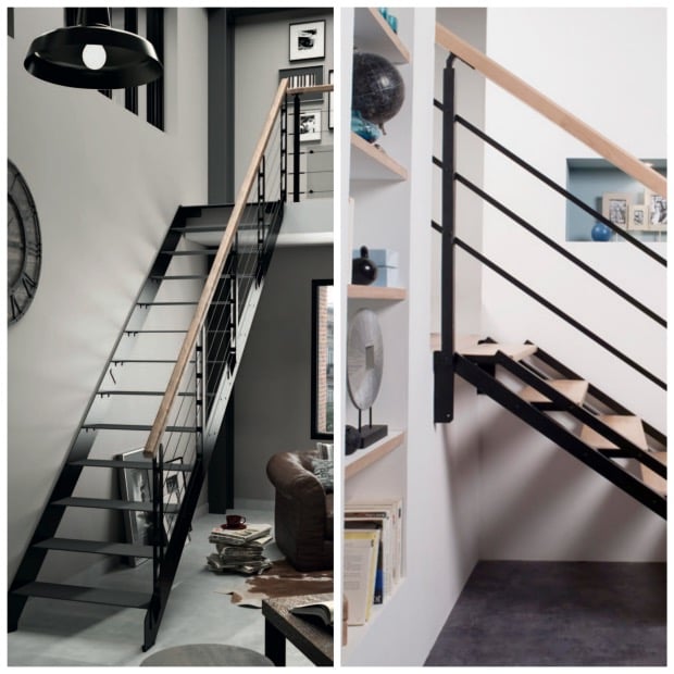 LAPEYRE escalier style indus loft new york