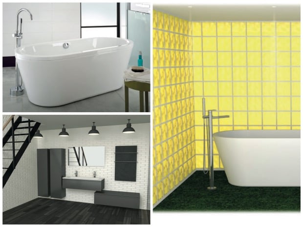 LAPEYRE vu par FX Balléry salle de bain baignoire