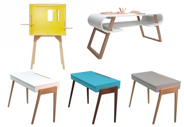 Bureau pour enfant deco design scandinave.