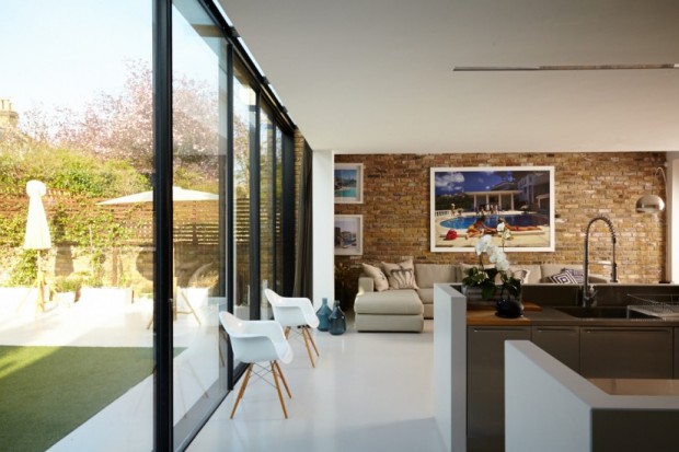 maison victorienne interieur salon Chloe Macintosh Londres