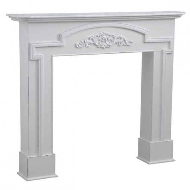 fausse cheminée la redoute manteau