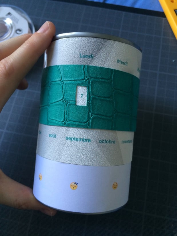 calendrier perpetuel diy tuto.