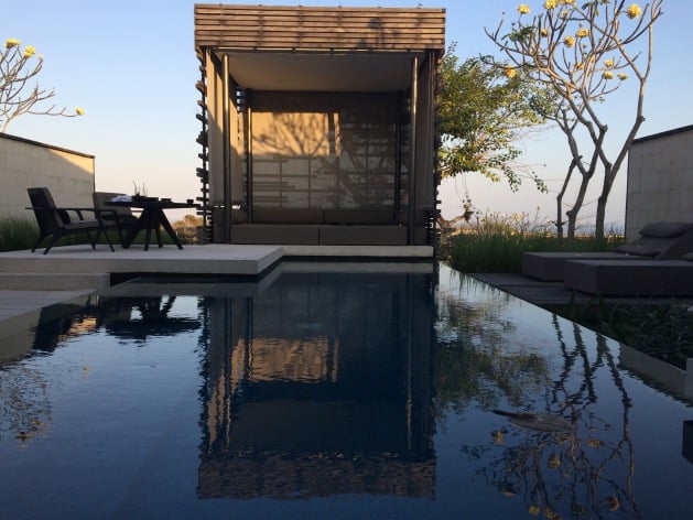 Alila Villas Uluwatu coucher de soleil