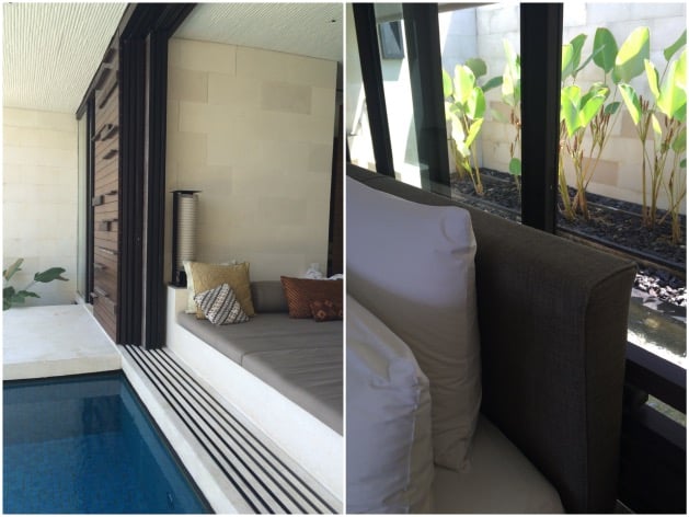 chambre ouverte piscine