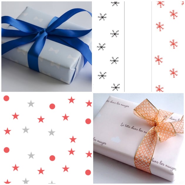 papier cadeau a imprimer gratuit