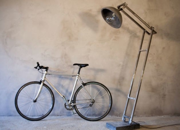 lampadaire en beton the french vikings etsy