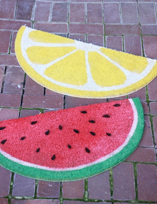 paillasson fruit diy