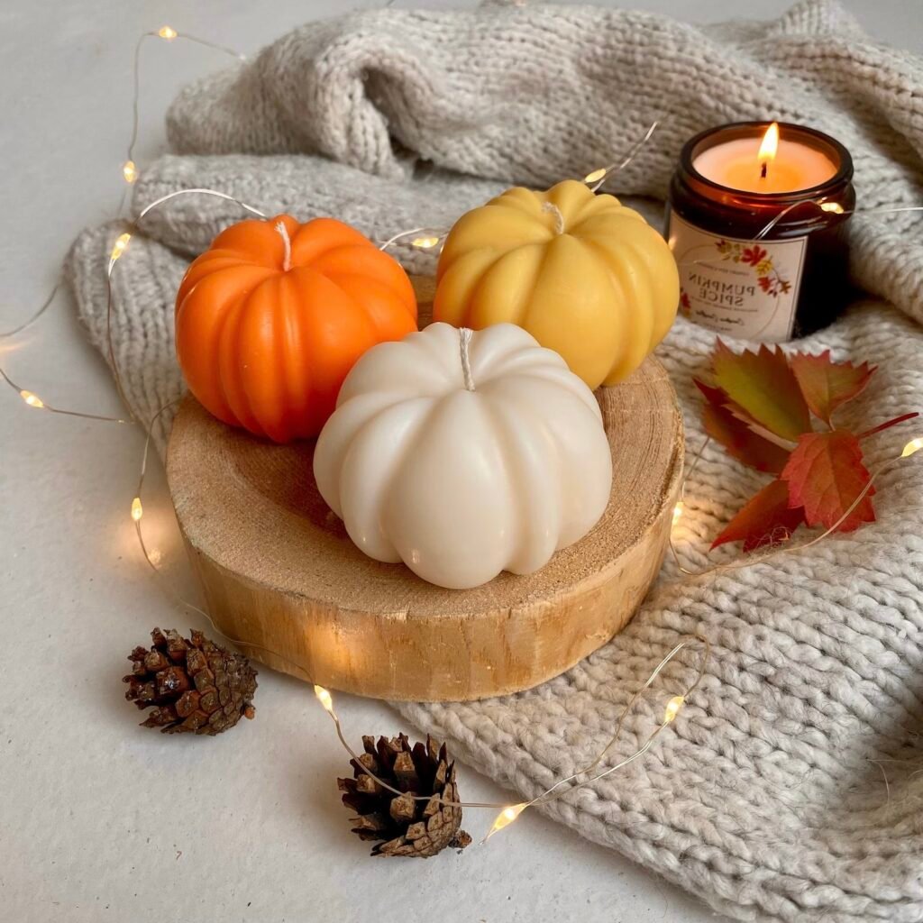 decorations Etsy Halloween citrouille parfumée