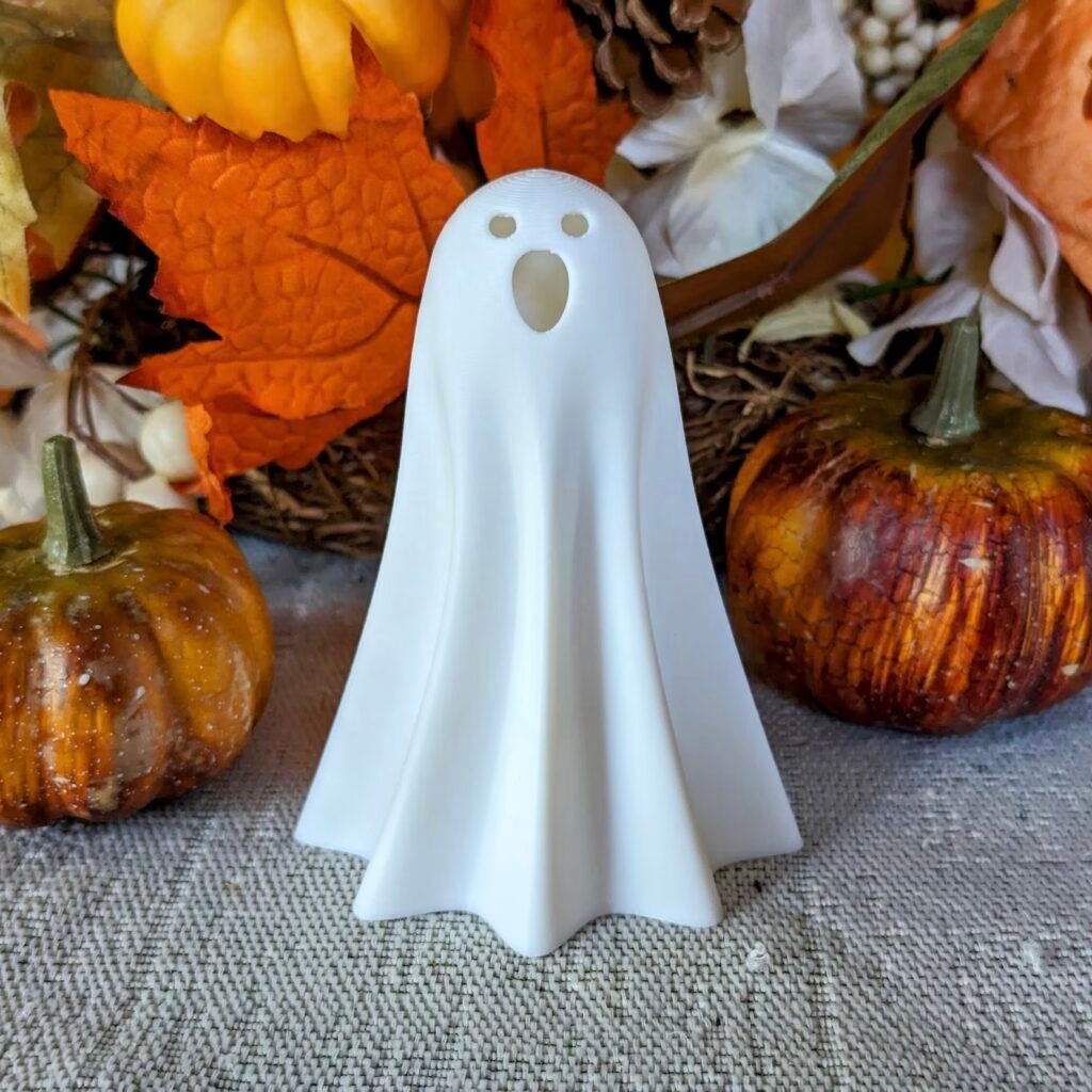 photophore diy fantôme argile autodurcissante