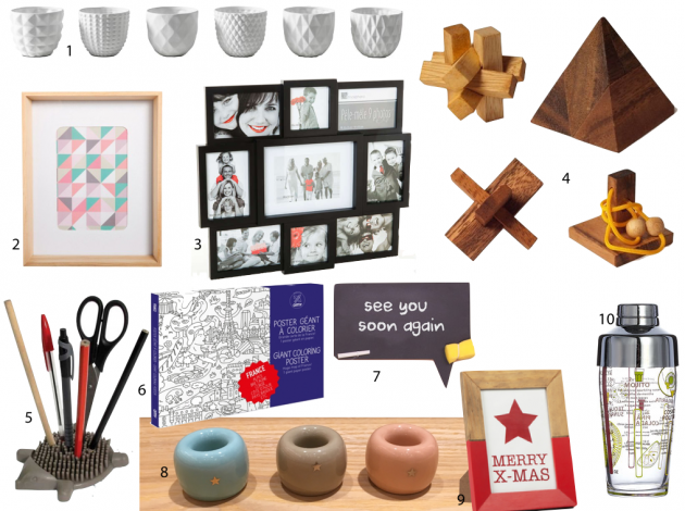 10 idées cadeau à moins de 10 euros secret santa